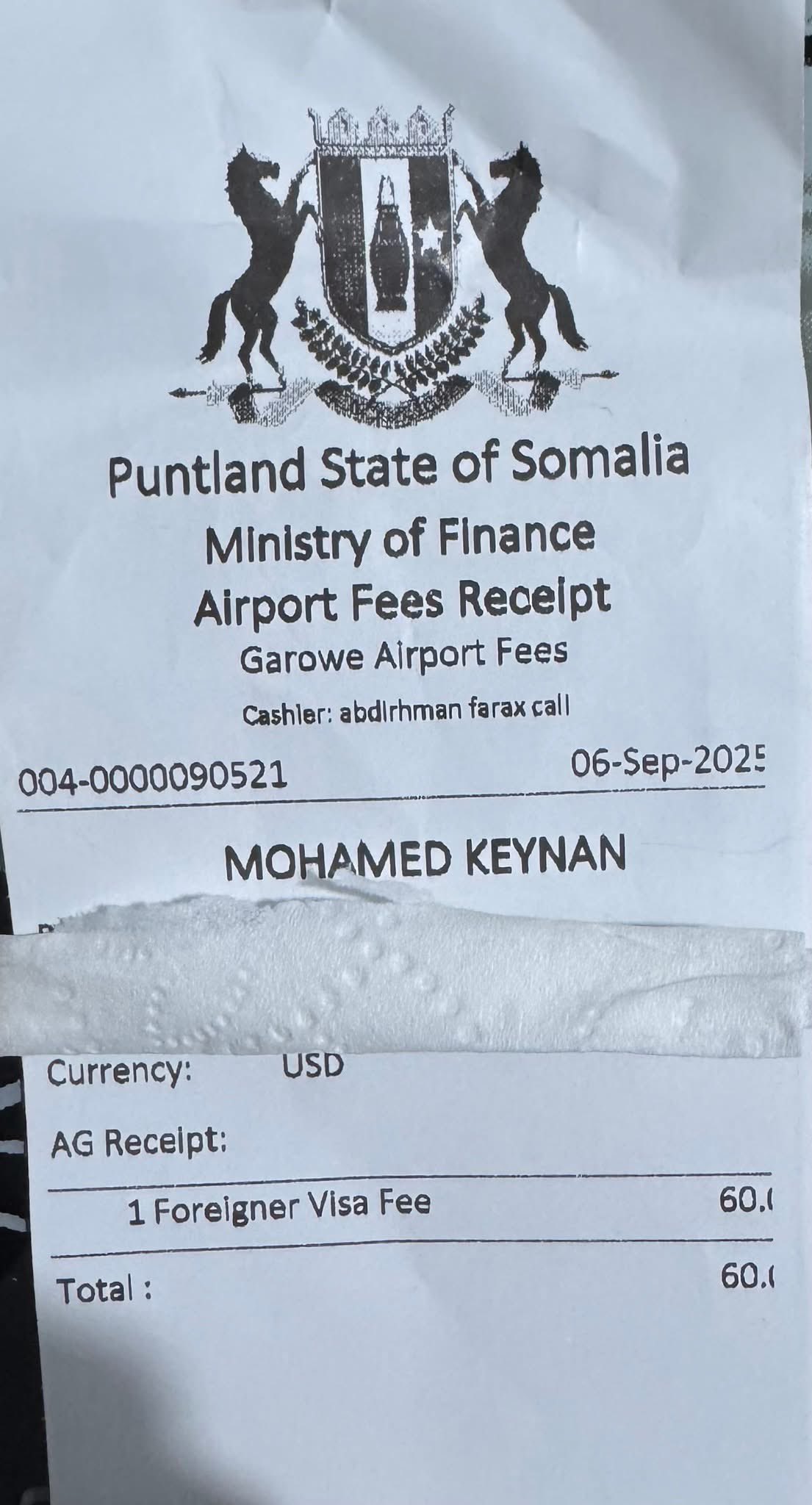 The Daily Somalia on X: "#BREAKING: Puntland defies federal government's new  online visa order Somalia's federal government has introduced an online  visa system requiring foreign nationals and Somalis holding foreign  passports to