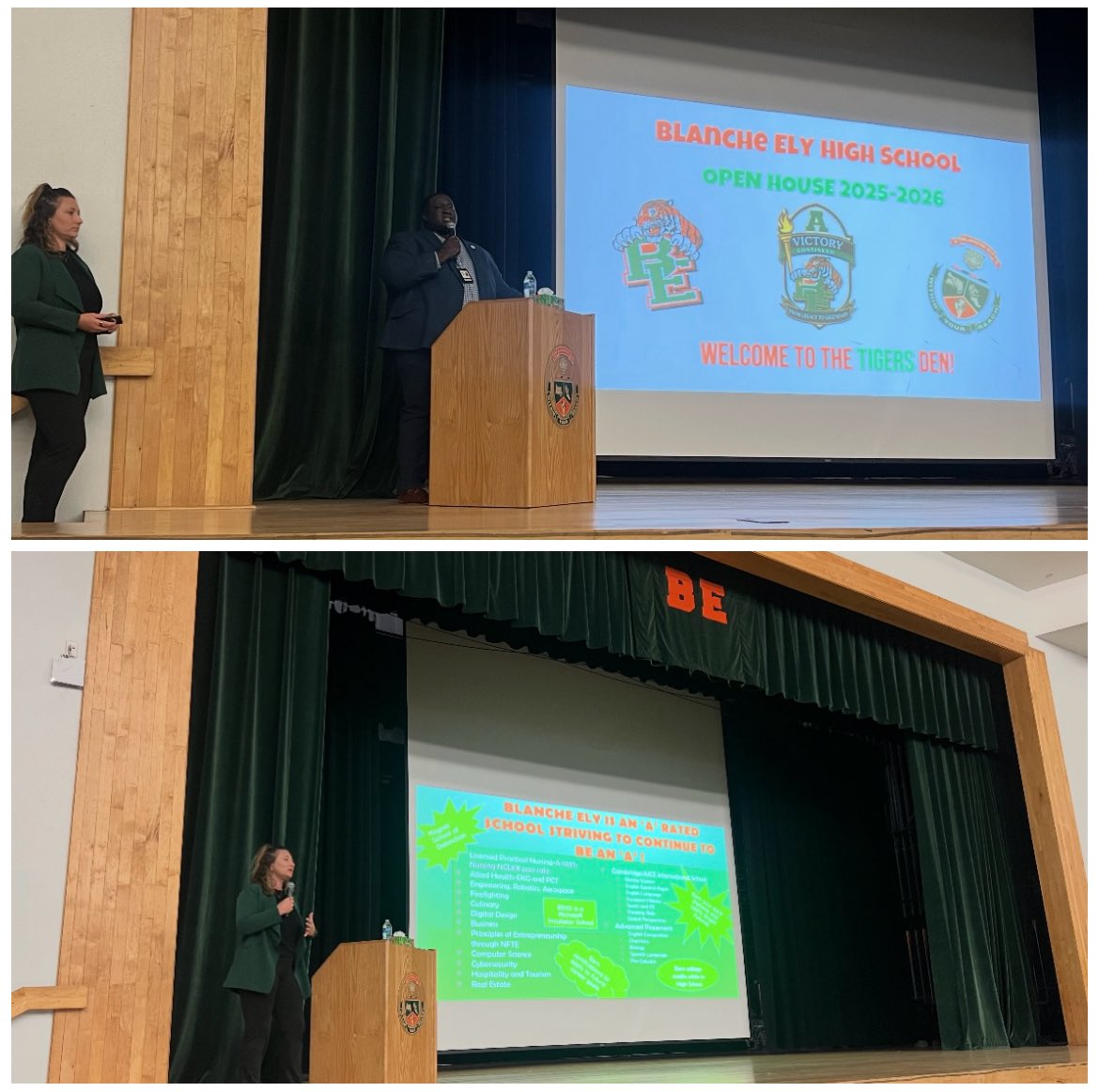 AP_Rowe's tweet image. Snapshots of our amazing Lit team at Open House. They showed our parents with all the incredible things happening in their classrooms. And of course, we couldn't end the night without Mr. Spence’s unforgettable closing. Ms. Letizia did a great job organizing Open House 🧡💚.