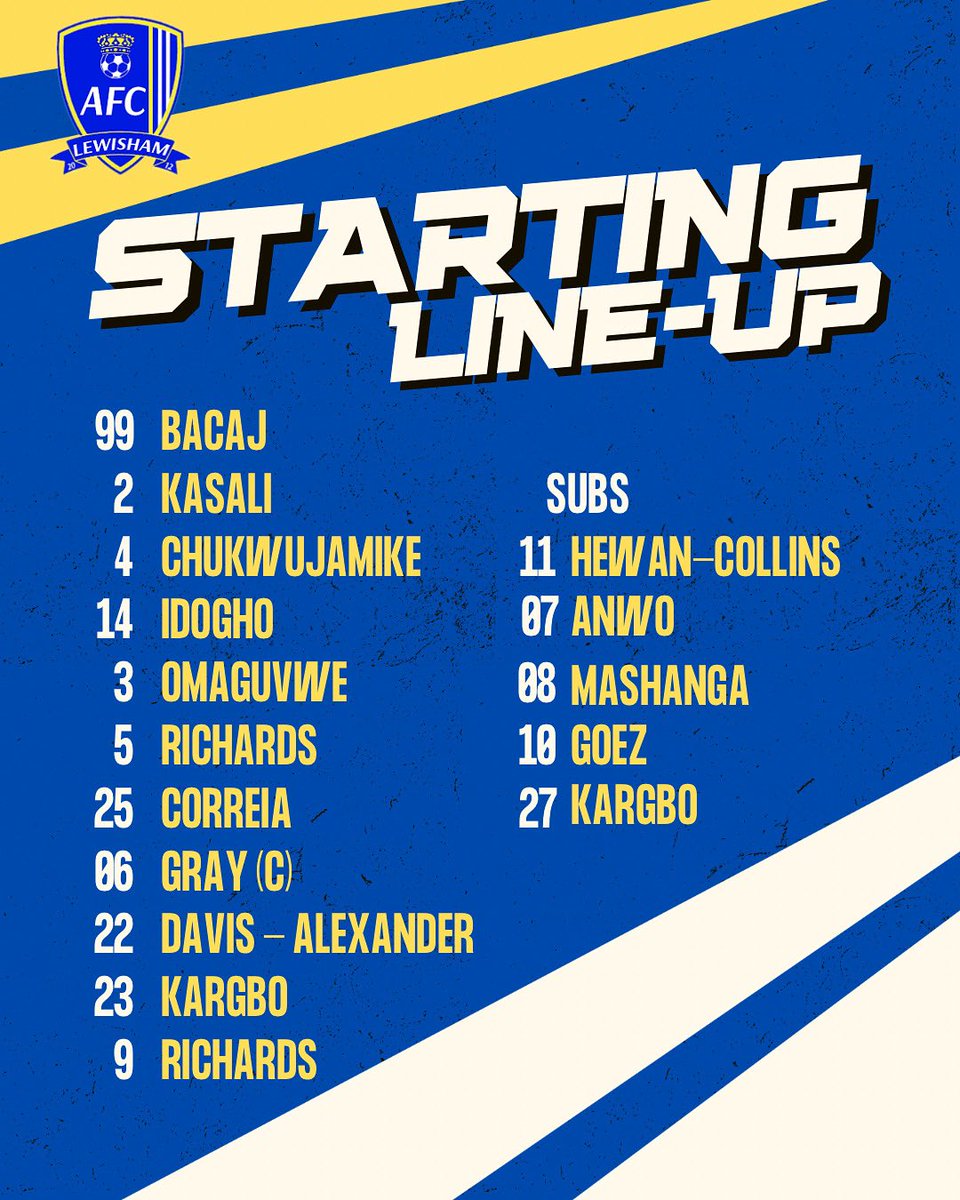 AFC LEWISHAM tweet media