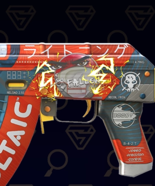 monkeysee077's tweet photo. Made this myself, Inspo Voltorb from 151. Now I just need to find a cheep FN Bloodsport🤣 https://t.co/np1cipSheP