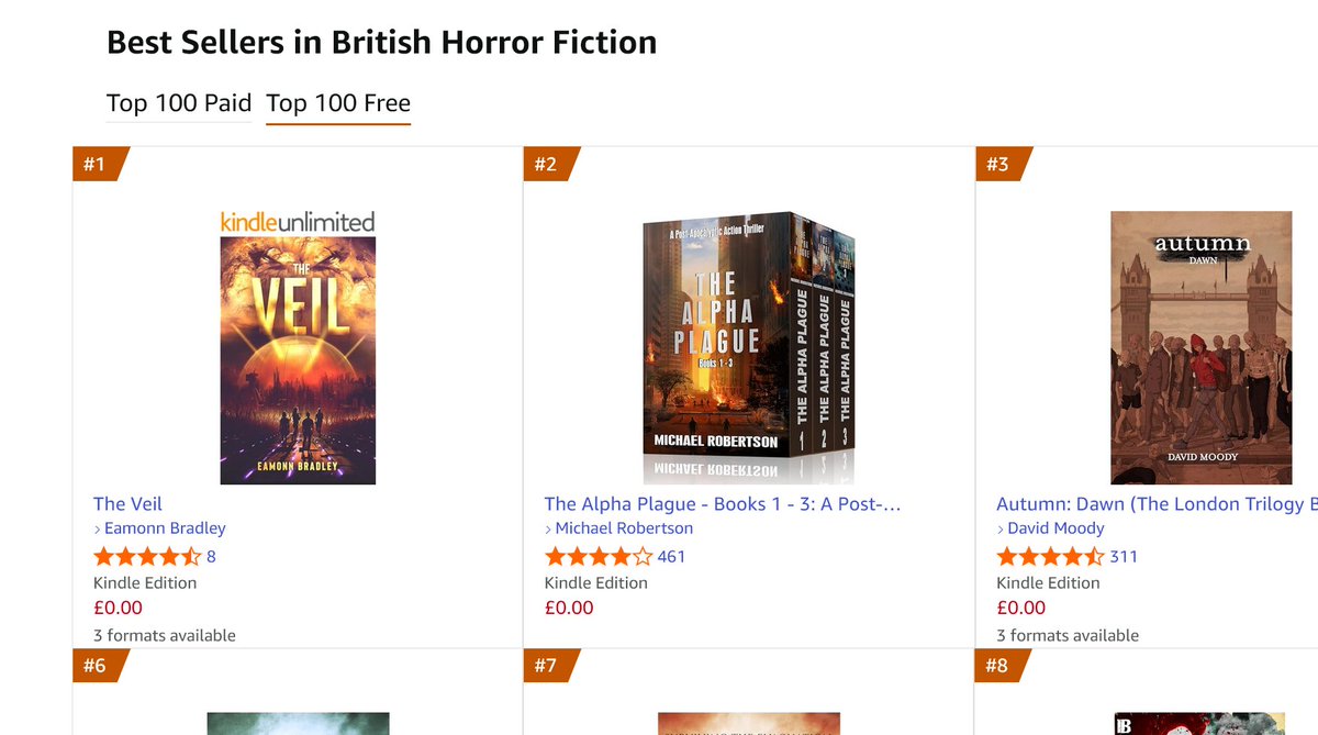 The Veil is at no 1!!!!!
DVS