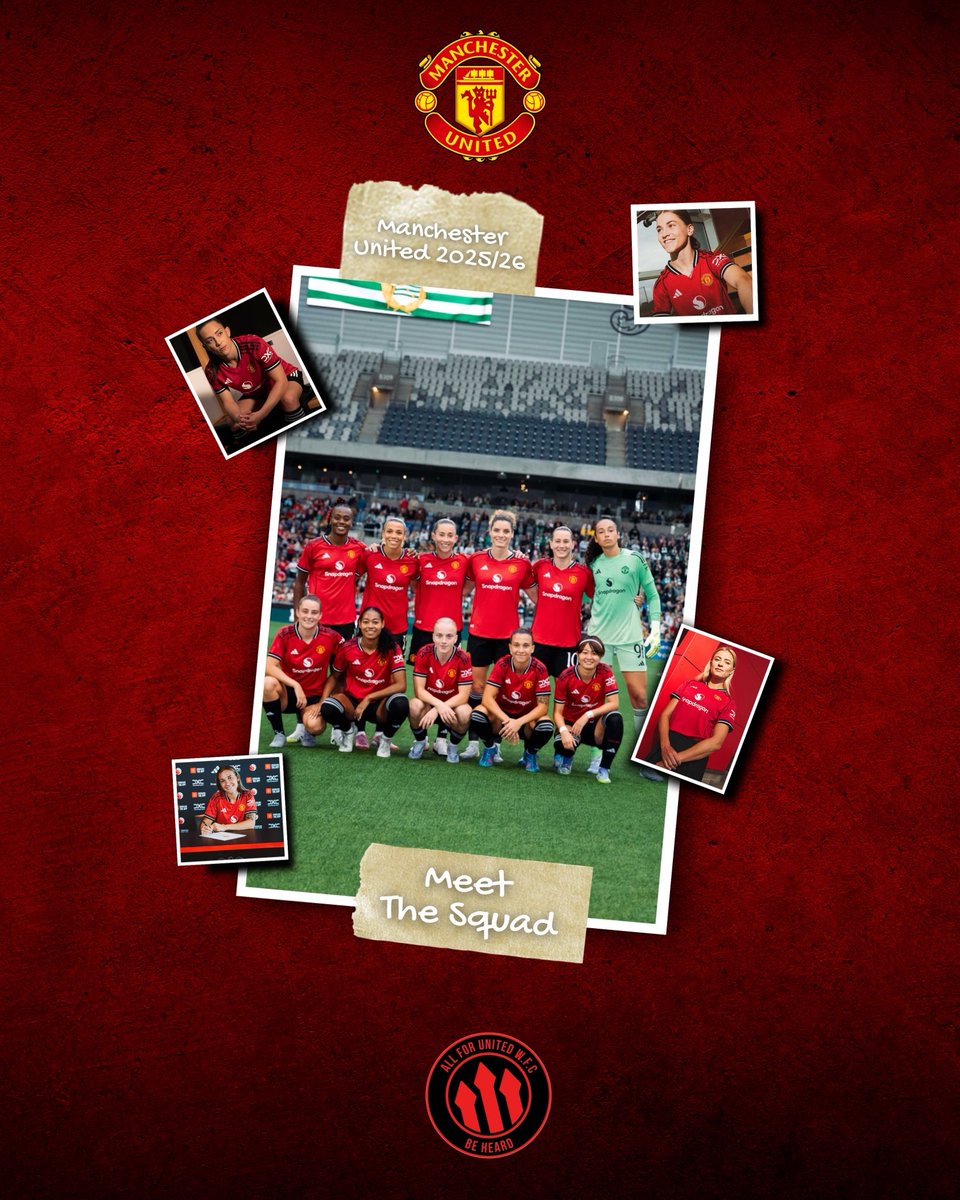 AllForUnitedWFC's tweet image. 🧵Get to know #MUWomen 

We realise as the fan base grows with new fans who take an interest in the women’s team, some may not be familiar with all the players and which positions they play. 

Not including players on loan. 

Meet the squad👇