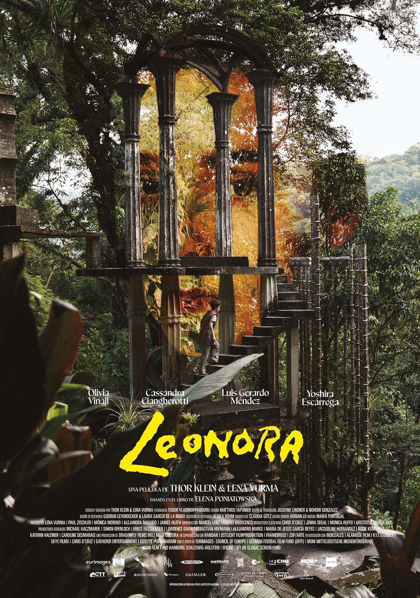 #Estreno 🎬​​

LEONORA (2025) de los cineastas Thorsten Klein y Lena Vurma, es un viaje por el fragmentado pensamiento y corazón de una de las grandes exponentes del surrealismo: la pintora y escritora británica naturalizada mexicana Leonora Carrington. 🖌️​🎨​

Conócela en