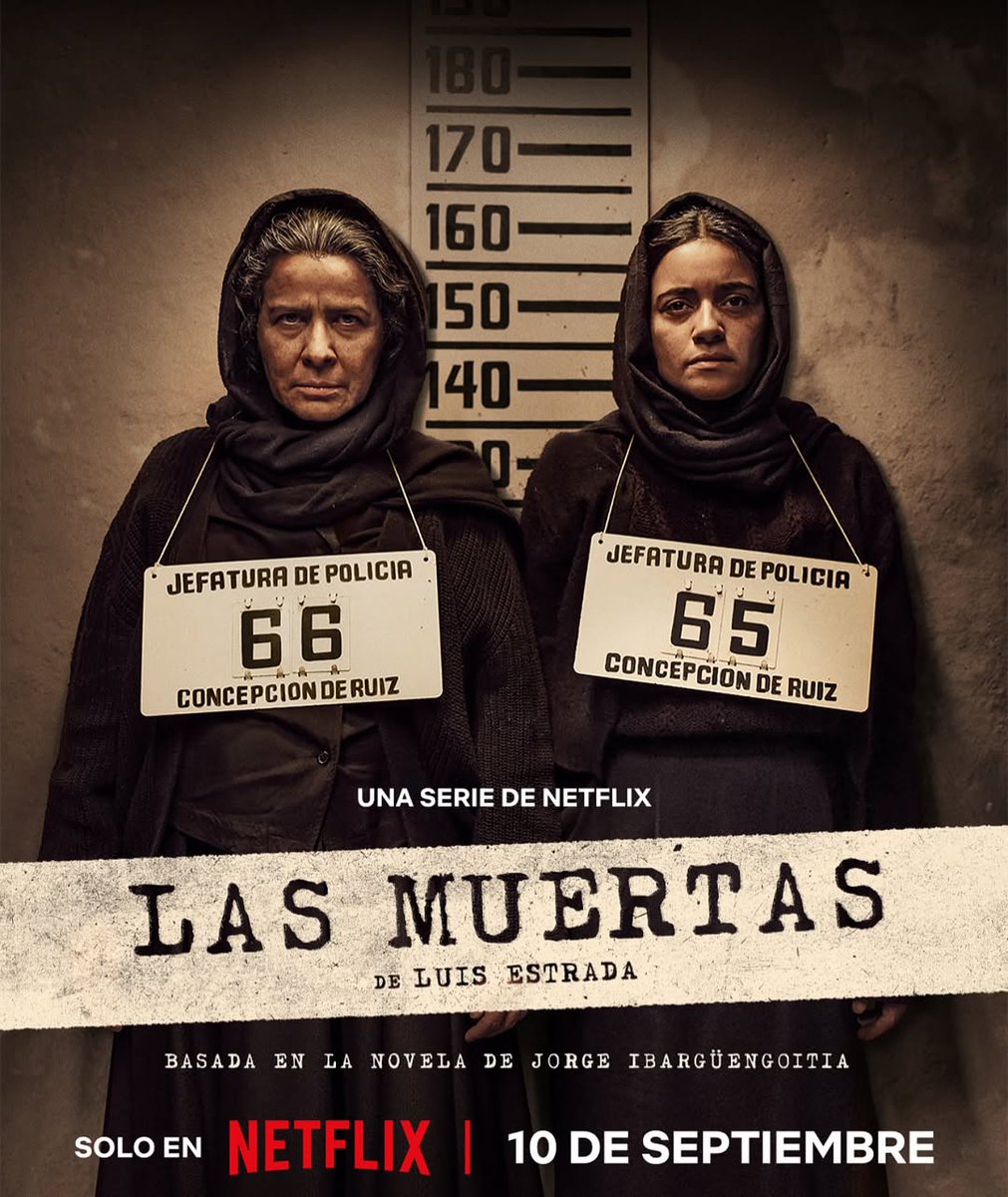 La adaptación a serie del clásico de Ibargüengoitia, #LasMuertas, resultó en una agradable sorpresa. 

Luis Estrada abandona el crayón con el que usualmente traza sus filmes para mostrarse aquí inusualmente contenido en las formas  y elegante en el montaje.

Es una serie