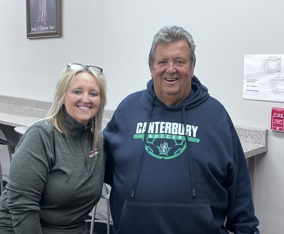 BishopLuers's tweet image. Did you know Bishop Luers Class of ‘75 alum, Greg Mauch, was the founder and first head boys soccer coach for Bishop Luers?!! He went on to lead one of the most successful high school soccer programs in the state at Canterbury! #AlumniSpotlight #LuersSpirit