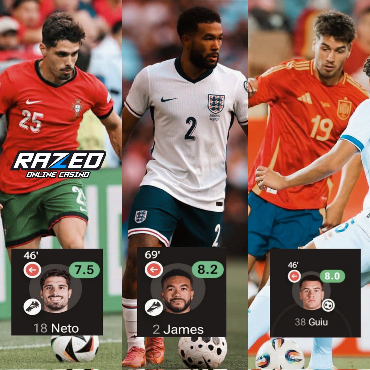 Chelsea players are unstoppable this international break.

Reece James assist
Neto assists Ronaldo
Guiu master class for Spain u21

Open thread 🧵
