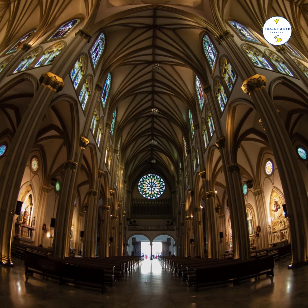 trailforth's tweet image. ⛪️ The #Cathedral of Guayaquil dazzles with neo-Gothic towers and vibrant stained glass. A historic symbol of faith and resilience, it invites visitors to explore culture, history, and peaceful spiritual reflection.

trailforthjournal.com/en/landmarks/g…

#Ecuador 🇪🇨 #Guayaquil