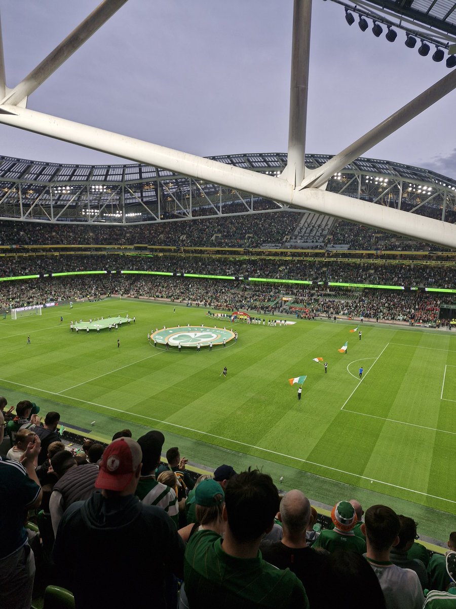 My game tonight World Cup Qualifier Ireland v Hungary. 🇮🇪