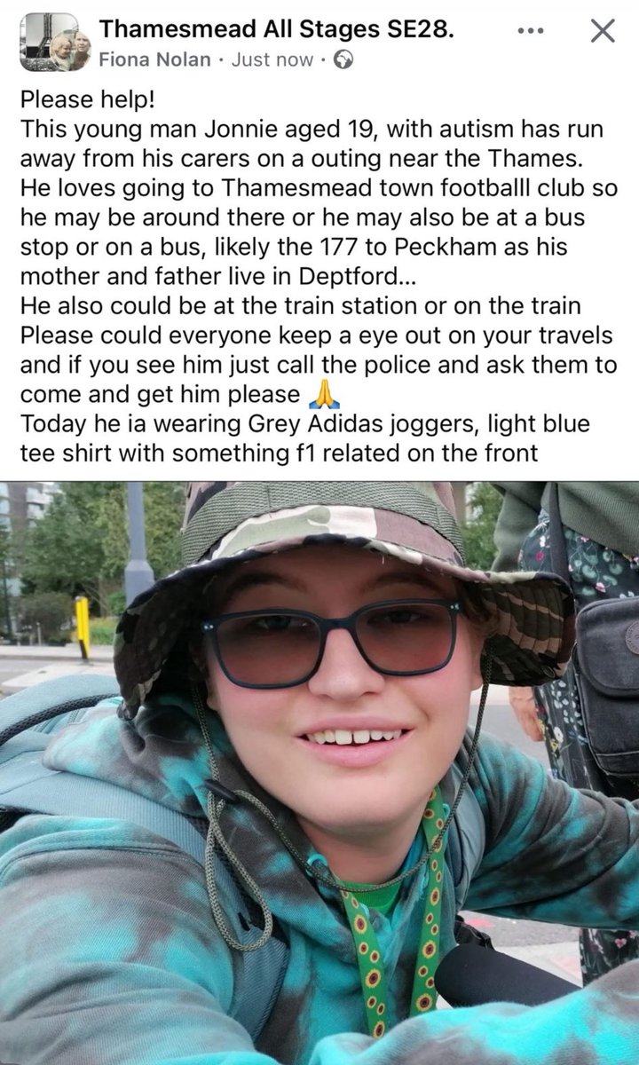 ‼️ | FIND JONNIE

One of our biggest fans, and best friends Jonnie, who at today’s game has gone missing.

If anyone sees him, can you please contact the club ASAP.

#UpTheDockers