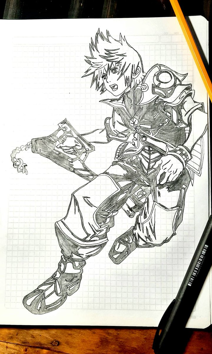 -El Dragoon y sus Recuerdos- ๐๐ฎ๐ค (@nemesisdragoon6) on Twitter photo -El Dragoon y sus Recuerdos- 
Dibujando Ando! ๐Hoy Ventus (KH Birth by Sleep)
๐๐ฎ๐ค -El Dragoon y sus Recuerdos- 
Dibujando Ando! ๐Hoy Ventus (KH Birth by Sleep)
๐๐ฎ๐ค
