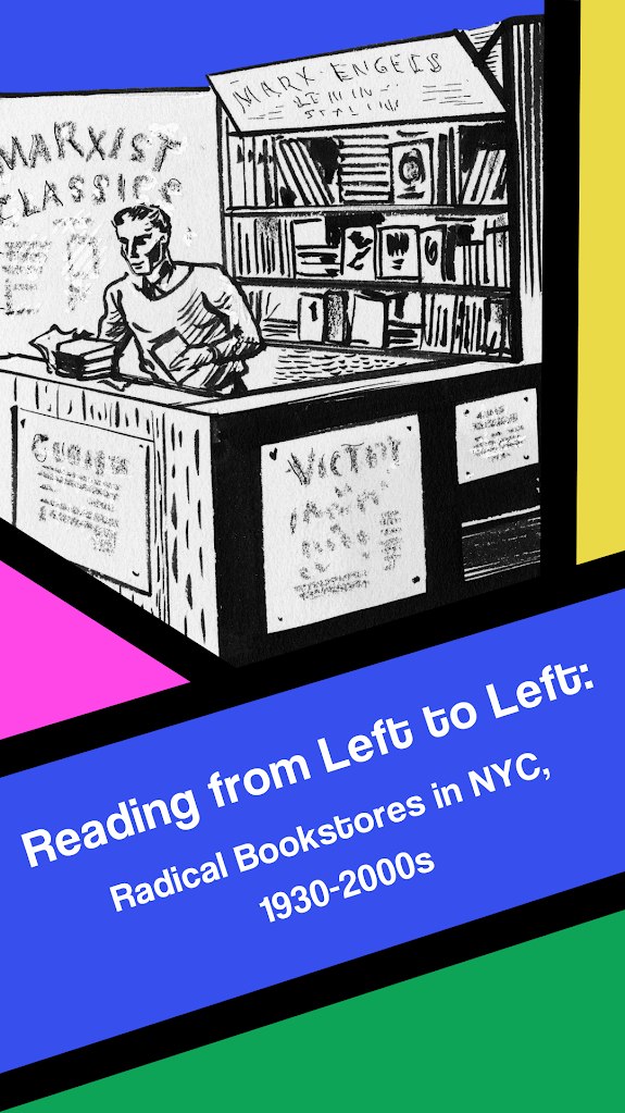 MoRUSNYC's tweet image. New Pop-Up Exhibit at Museum of Reclaimed Urban Space  just in time for this year&apos;s Anarchist Bookfair! &quot;Reading from Left to Left : Radical Bookstores in NYC, 1930-2000s&quot; is an exhibit about the history of activist bookstores in New York.   Opening on Wednesday September 10th,…