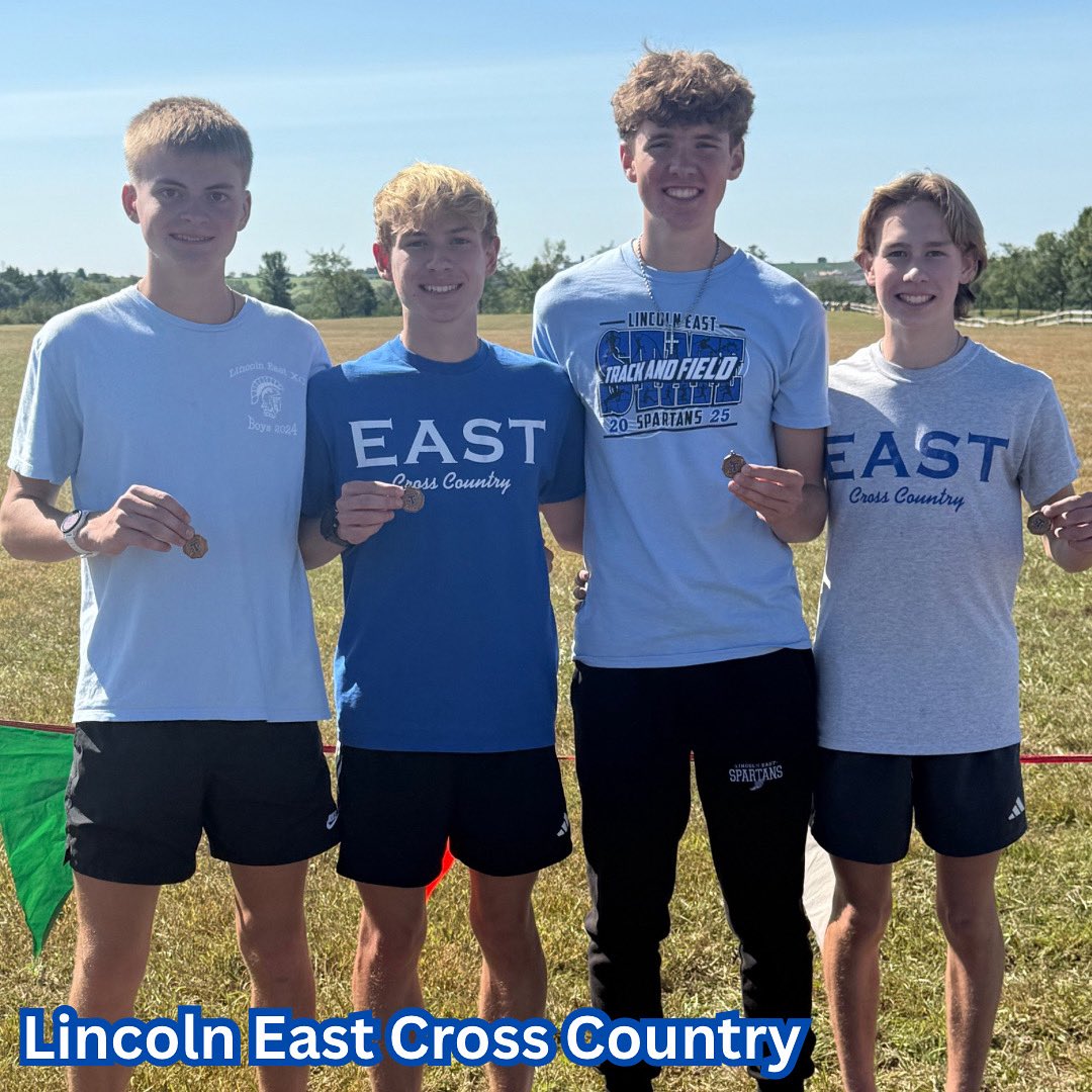 In finishing runner-up in the Boys Varsity Division of the Titan Classic, East had four individual medalists - Ben Schlegelmilch (SR) 4th, Daren Linscott (SR) 10th, Joshua Schulte (SR) 13th, and Dylan Linscott (Soph) 14th. <a href="/EastSpartans/">EastHighSpartans</a>
