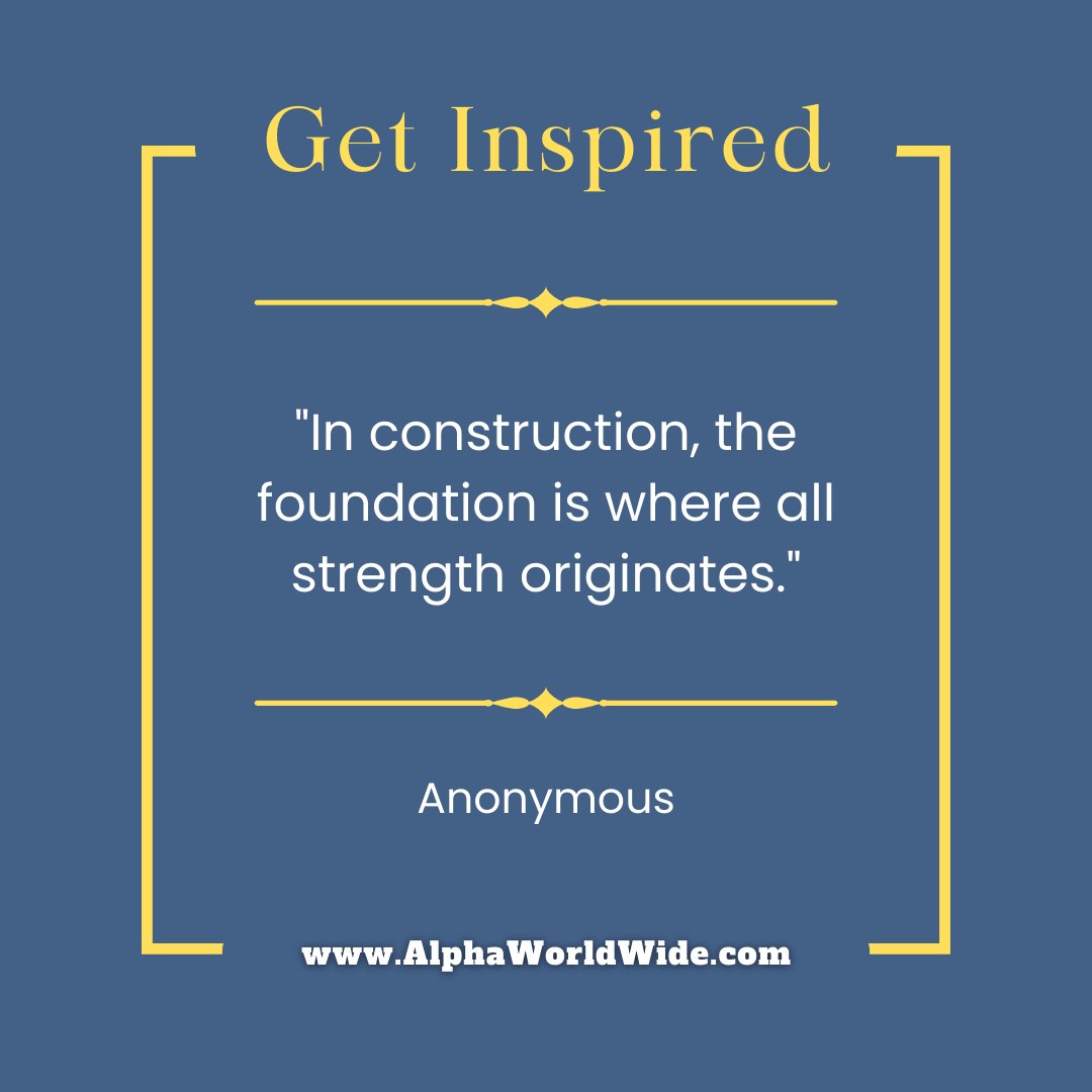 byAlphaWW's tweet image. Foundation: The Silent Hero 

Building strength from the ground up. 

#SolidFoundations #AlphaWorldWide #AlphaWW