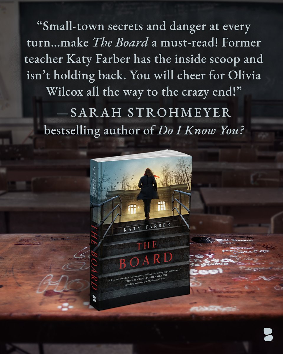 School board secrets. A single mom on edge. The truth is darker than it looks.

THE BOARD by <a href="/KatyFarber/">Katy Farber</a> (narrated by #AndiArndt) launches on TUESDAY, 9/9!

📕Shop #THEBOARD: blackstonepublishing.com/products/book-…