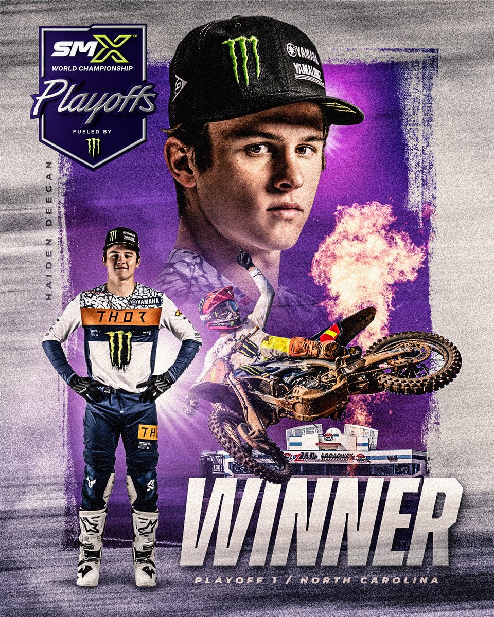 With the results standing from moto 1, Jett and Haiden are your winners from <a href="/zMAXDragway/">zMAX Dragway</a> 🏆 

#SMX #SMXPlayoff1