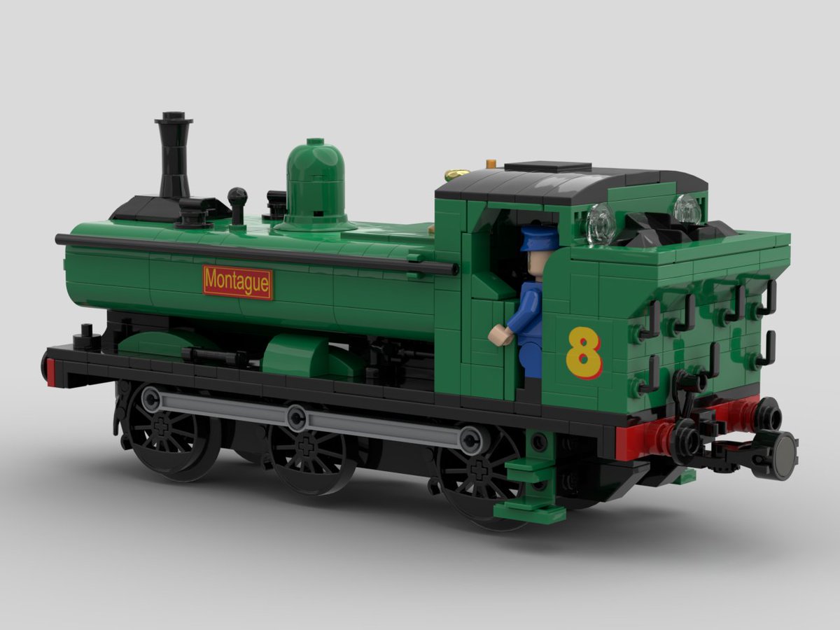 Here he is, Duck "Montague" has finally been completed! Having him done means that I've built engines 1 through 10