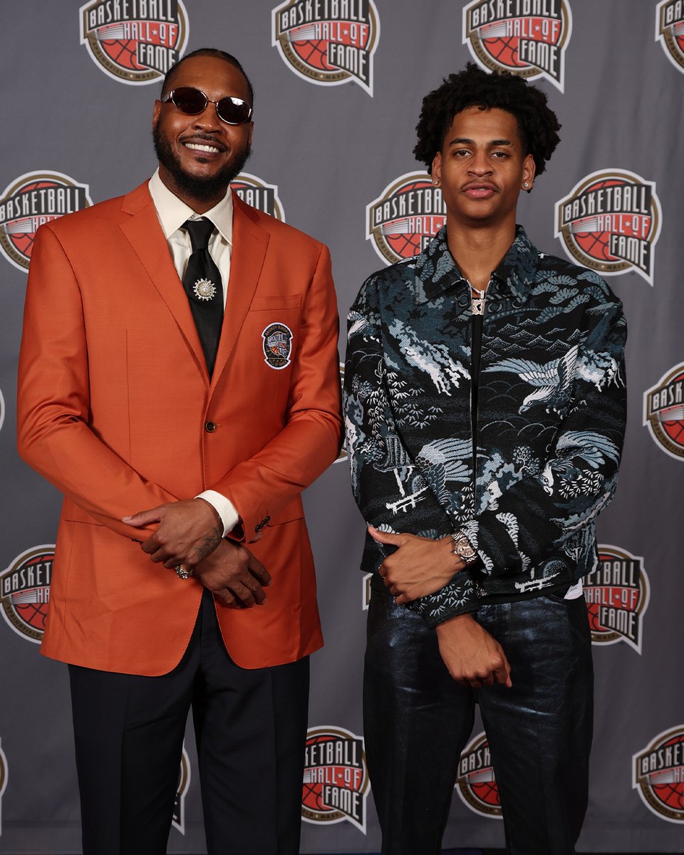 SLAMonline's tweet image. MELO HoF '25