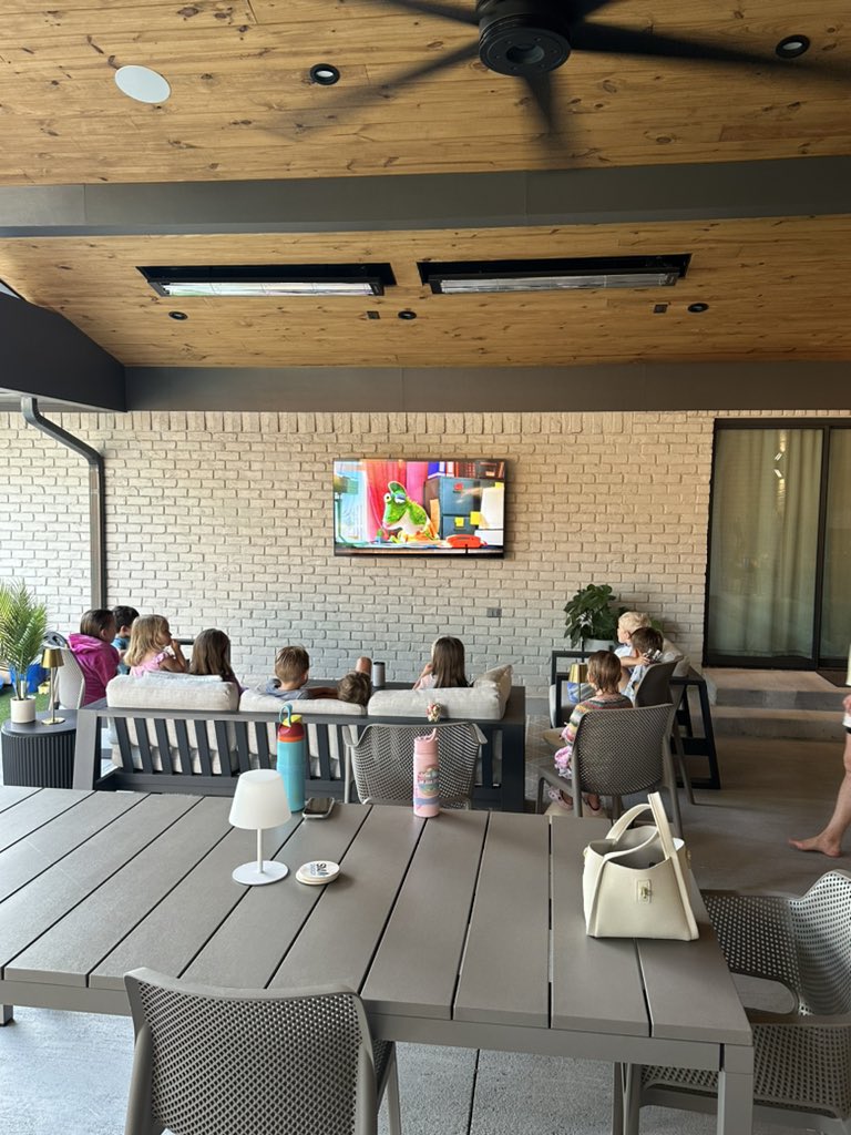 This makes all the pain and stress of our outdoor remodel worth it!