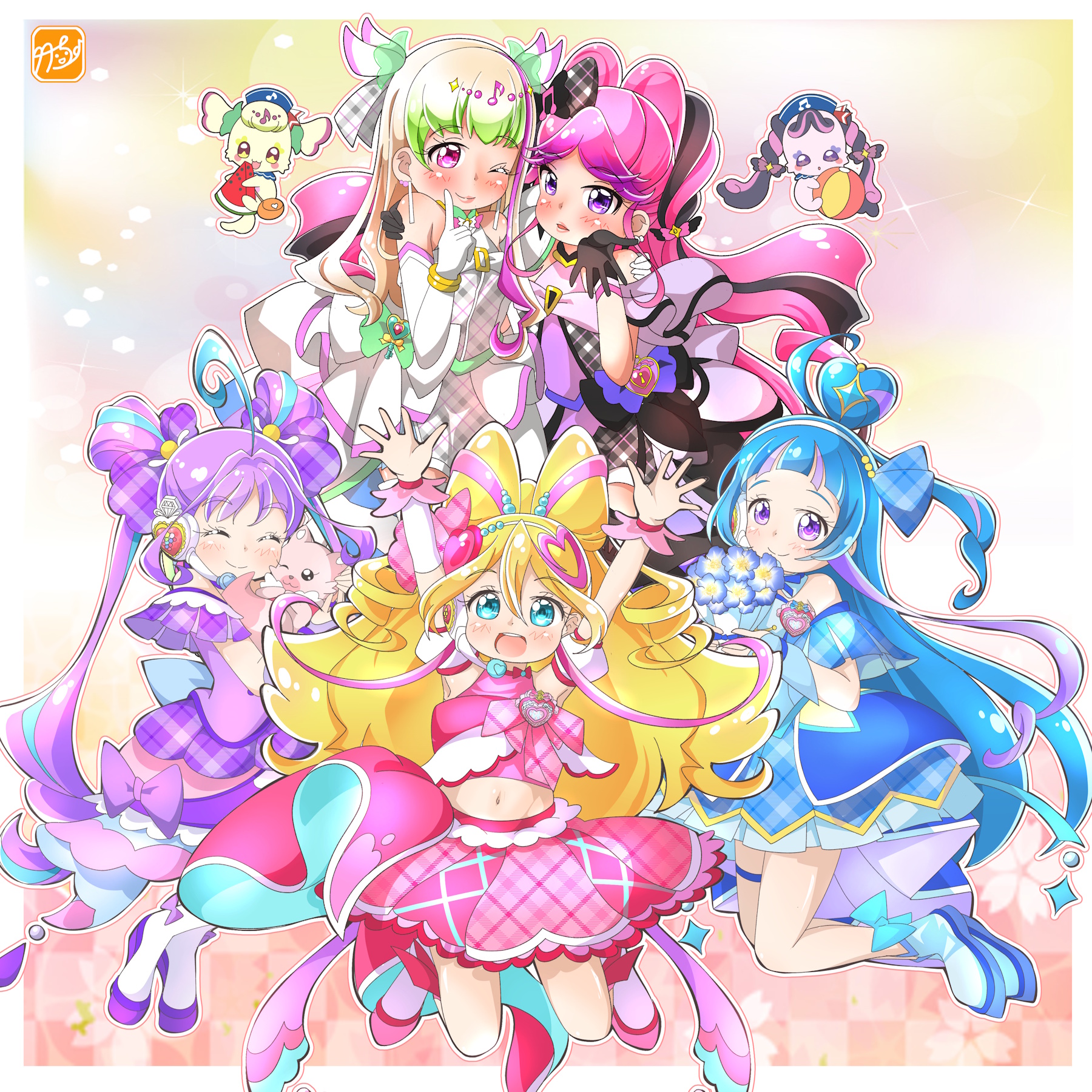【まとめ売り⑥】キミとアイドルプリキュア♪ キミプリ プリキュア 映画キミとアイドルプリキュア♪ お待たせ！キミに届ける