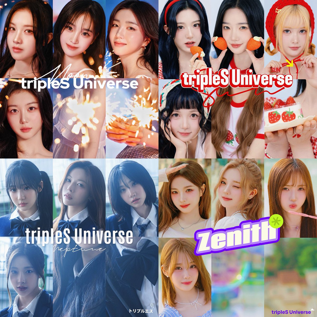 ever9reen_'s tweet image. ผลโหวต Gravity [tripleS Universe] DAY 3
moon : ซอลลิน จียอน โซฮยอน คาเอเดะ*
sun : ซินอวี่ ยูยอน มายุ แชวอน*
neptune : ซอยอน ดาฮยอน นากยอง เนี่ยน*
zenith : ฮายอน ยอนจี จีอู ยูบิน*
#tripleS #트리플에스 #msnz ⭐️