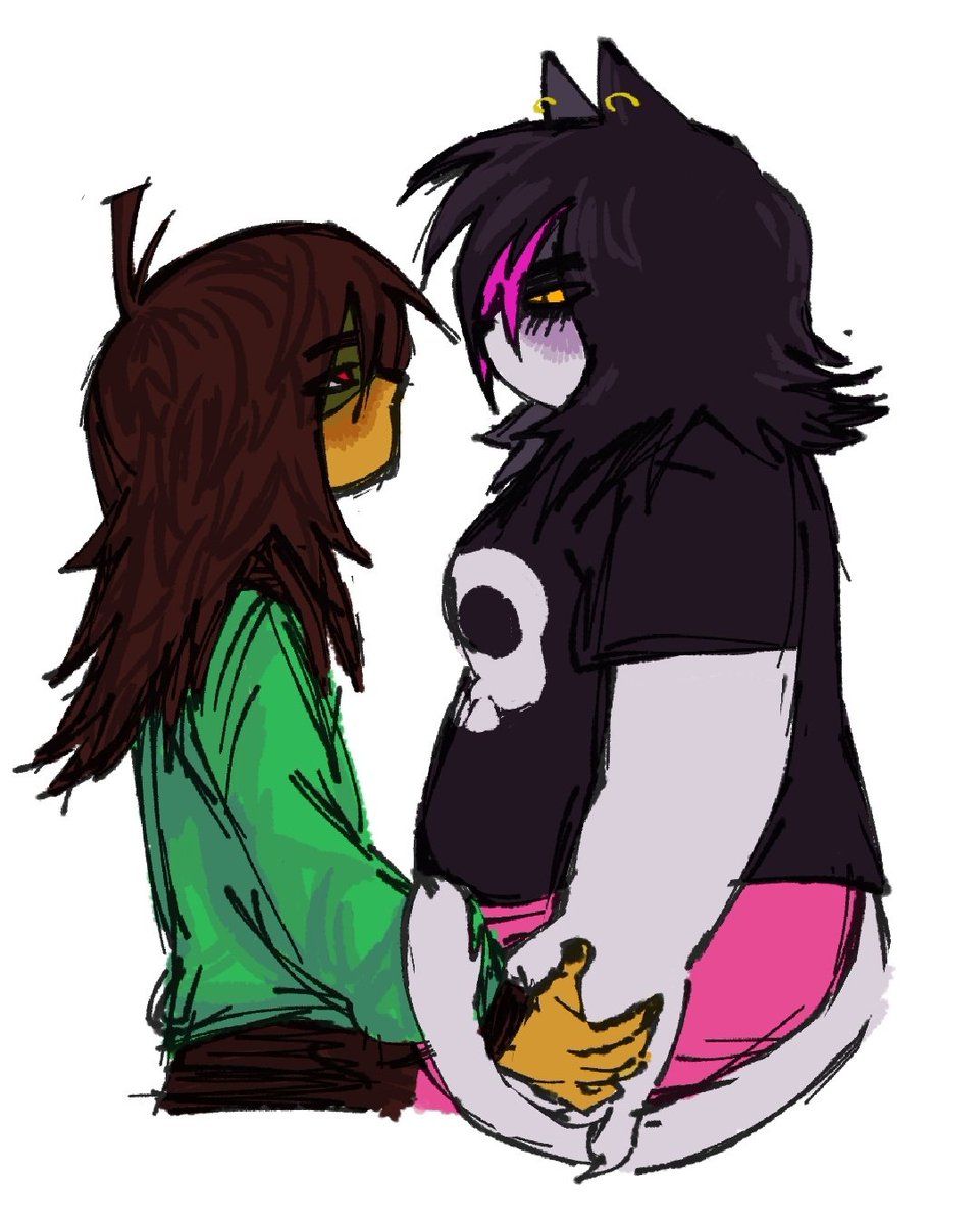 No words #deltarune #Kratti