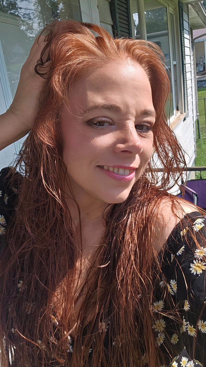 Did a thing. 

Never dyed my hair before.

I needed a change.

#redhairdontcare #redhair #doitfortheplot