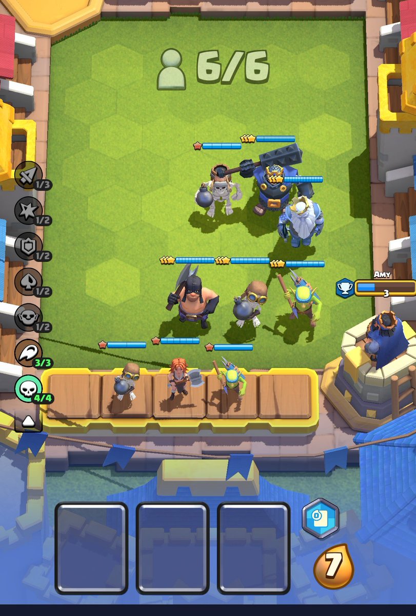 Great shop <a href="/ClashRoyale/">Clash Royale</a> ..

Love it not being able to roll for upgrades due to the shop being 3x empty.. (:

Pls fix