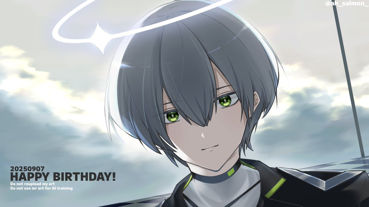 ah_salmon_'s tweet photo. アレーン誕生日おめでとう
#アークナイツ https://t.co/NR9cfthK4Z