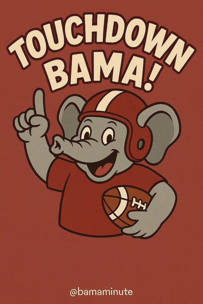 BamaMinute's tweet photo. TD #2 #RollTide https://t.co/33dHro0UiU