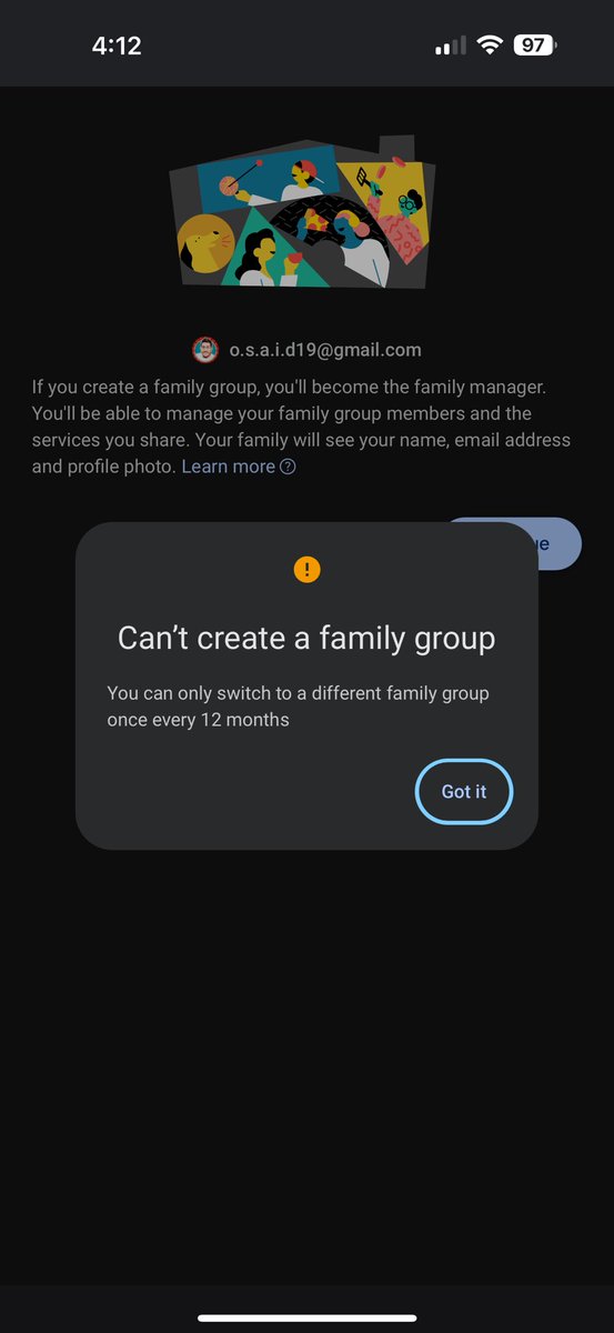 osaidqadi's tweet photo. @TeamYouTube @NFL @YouTubeTV Hello, i just paid for family subscription and i got this message , so i lost my money now please i need your support https://t.co/HTaKnQ1Djs
