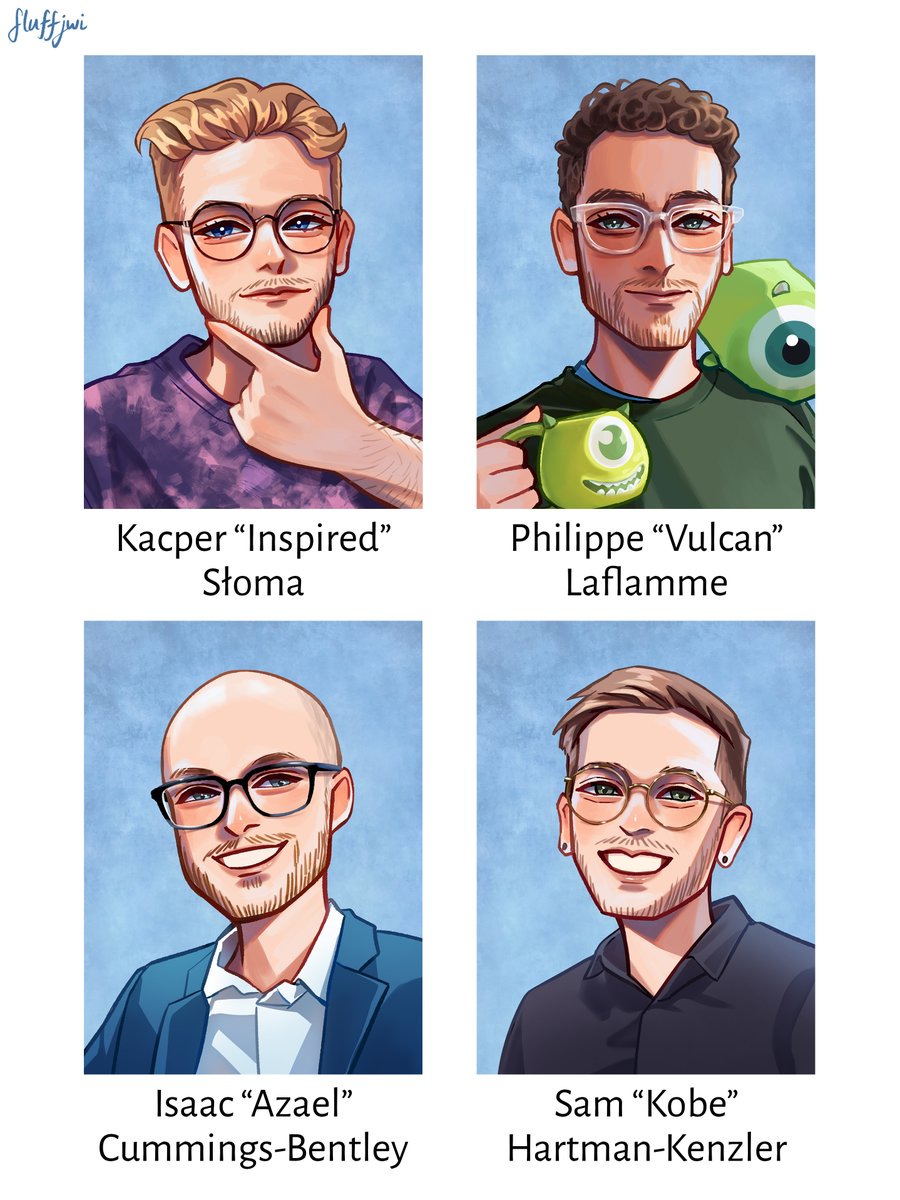 fluffjwi2's tweet photo. And here are the classic yearbook portraits I drew!! :o check out #LTANzine 💗

(will attach the individual art in the replies)

@Inspiredlol @VulcanLoL @AzaelOfficial  @esports_kobe https://t.co/sGZYXioeqM