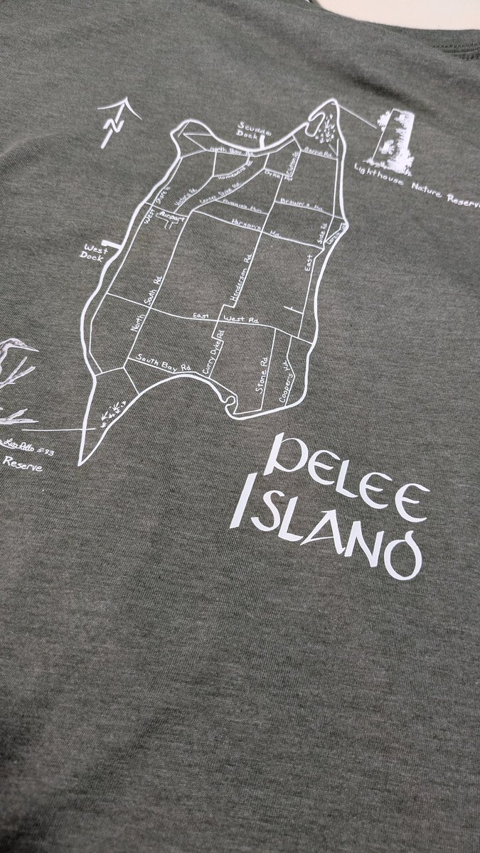 Do you have yours yet?

👏on <a href="/PurePelee/">Pure Pelee</a> for support of <a href="/pelee_heritage/">Pelee Heritage Centr</a>...proceeds from the sales of these long sleeve T's with a vintage inspired Pelee Island Map created by Lisa Rollo on the back, go to support the good work of our Heritage Centre.

#peleeisland