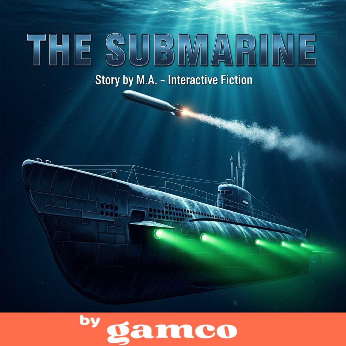 gamcostudio's tweet photo. 🚢💥 Dive into suspense!

Proud to team up with M.A. (@Mog21555 on Wattpad) to bring Submarine Game into an interactive fiction experience.

9 endings. Choices that matter. A WWII thriller beneath the waves.

#GameDev #IndieDev #Storytelling https://t.co/zCpGFQ1B1K