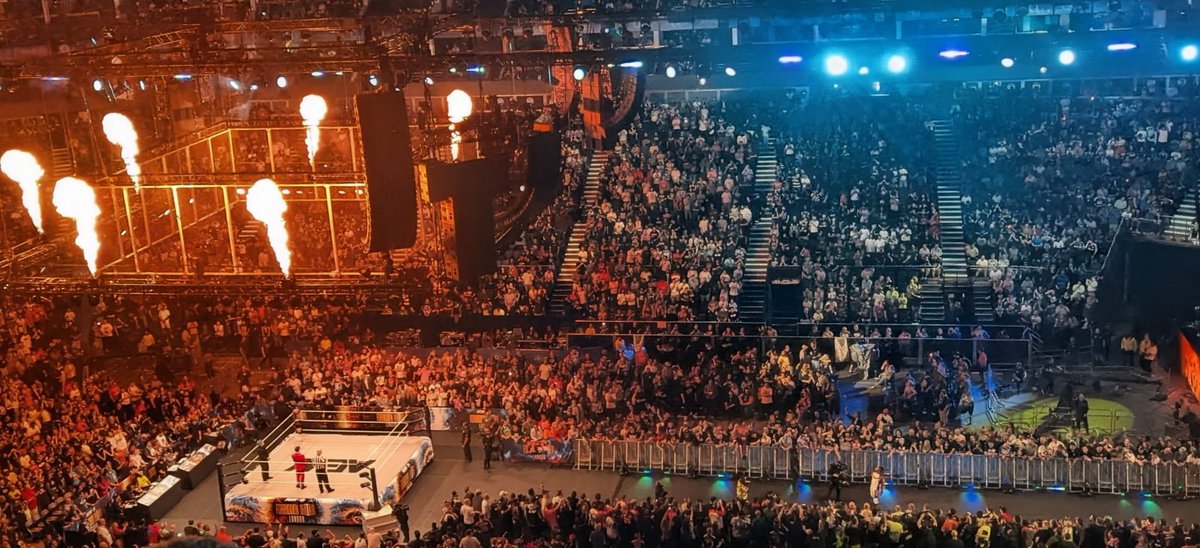 BowePhotography's tweet photo. AEW X NJPW Forbidden Door 2025 https://t.co/hEzIiWTeYU