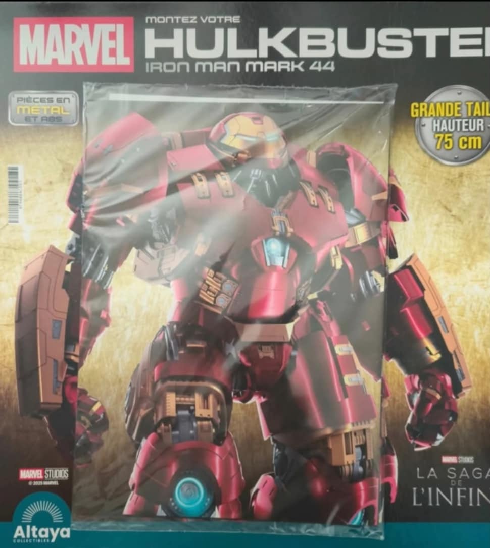 In Francia l'editore Altaya (DeAgostini) lancia il test run dell'Hulkbuster !
Che arrivi anche in Italia in futuro? 

#ıronman #marvel #marvelmovies #hulkbuster #altaya #deagostini <a href="/altaya/">altai</a>.fr @deagostini_official