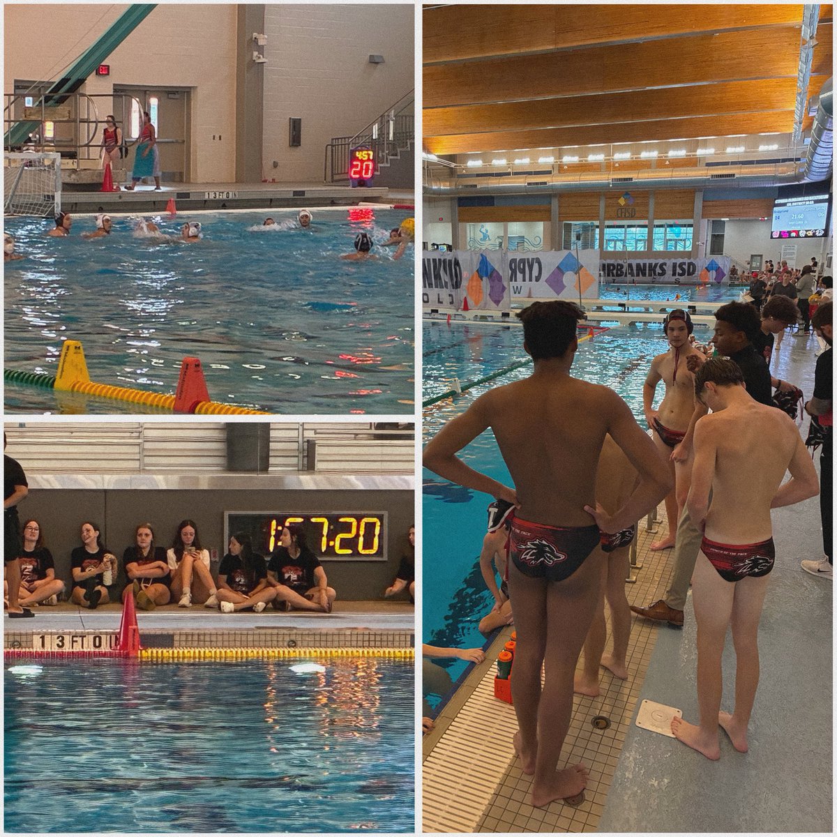 A Saturday of #Lobo Water Polo! Girls win 15-5 and boys 19-4 against CyLakes! Way to show Heart and Determination! <a href="/langhamcreekhs/">Langham Creek High</a> #LoboHeart #PowerOfThePack