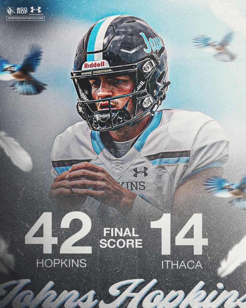STATEMENT = MADE 😈😈😈

The defense locked in, shutting Ithaca out in the first half, while Bay Harvey came out firing—shaking off zero rust and finishing with a 182.4 QBR 👀

#PrideandPoise