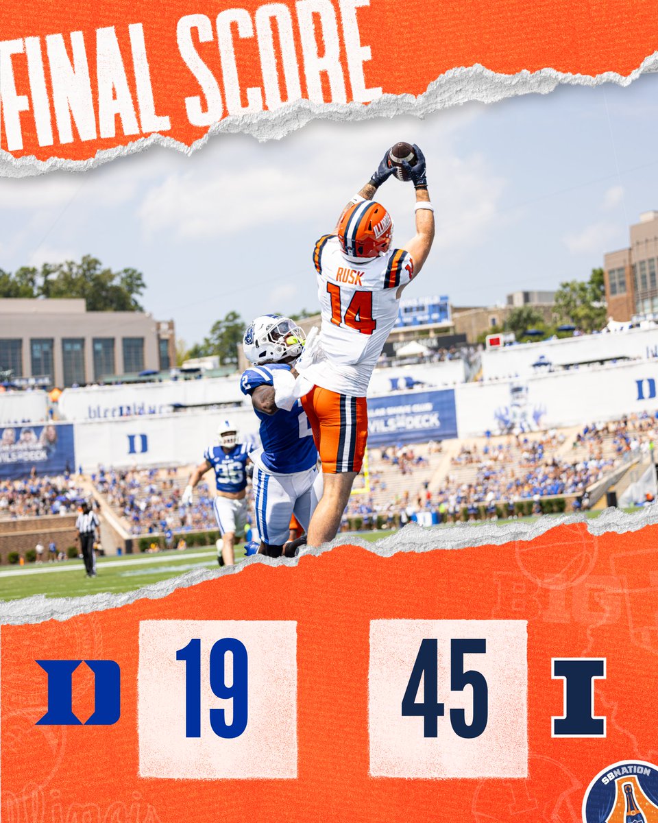 Make that 2-0! The #illini took care of business against Duke on the road.