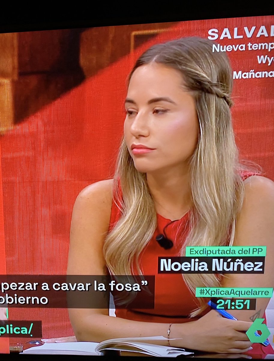 Es una indignidad y una vergüenza que tengáis a Noelia Núñez de tertuliana!!!.

Una mentirosa compulsiva de manual y vosotros dandole voz y “voto”.

🤮🤮🤮🤮🤮🤮🤮🤮🤮🤮

#XplicaAquelarre