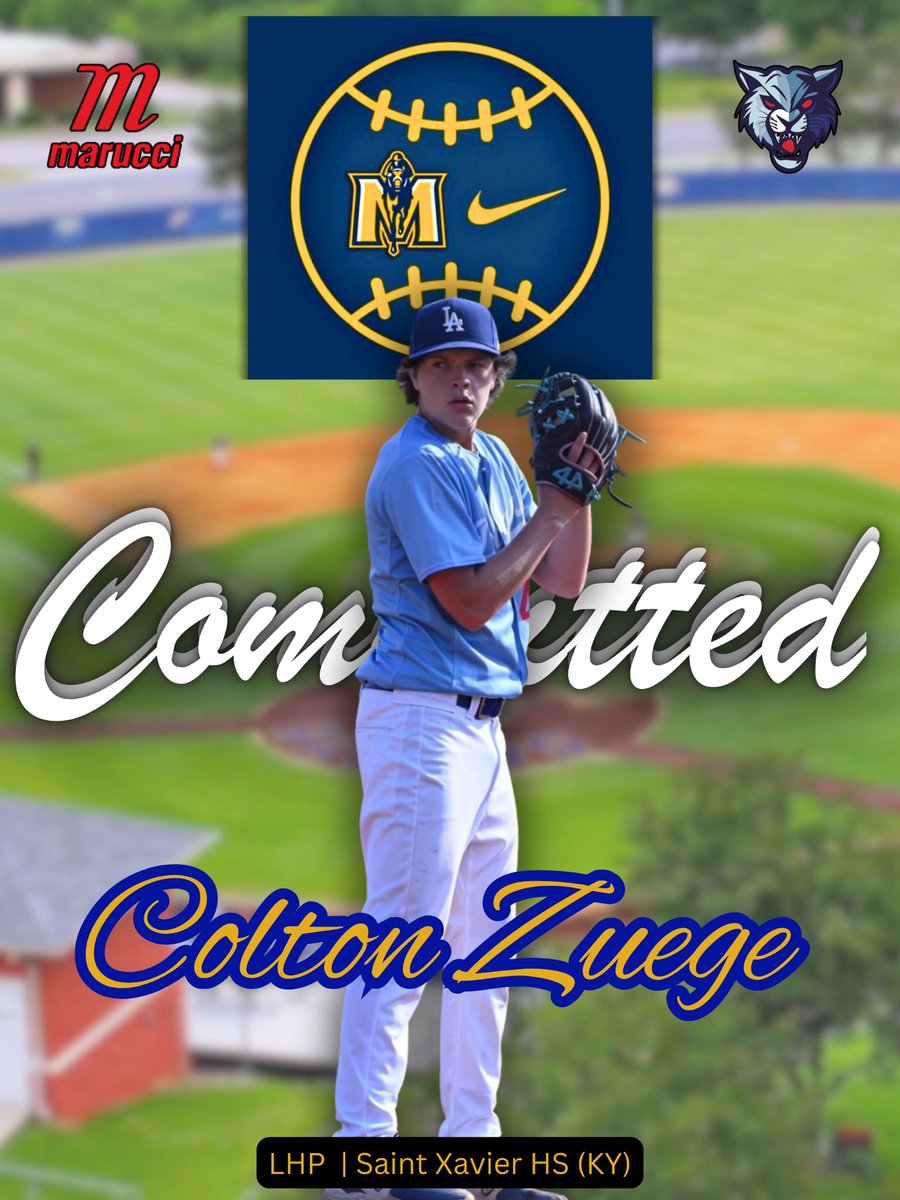 I am extremely excited to announce my commitment to play Divison 1 College baseball and further my academic career at Murray State University! Thank you to Coach Skirka and Coach Adkins for the opportunity and I can't wait to get to work. #goracers #committed