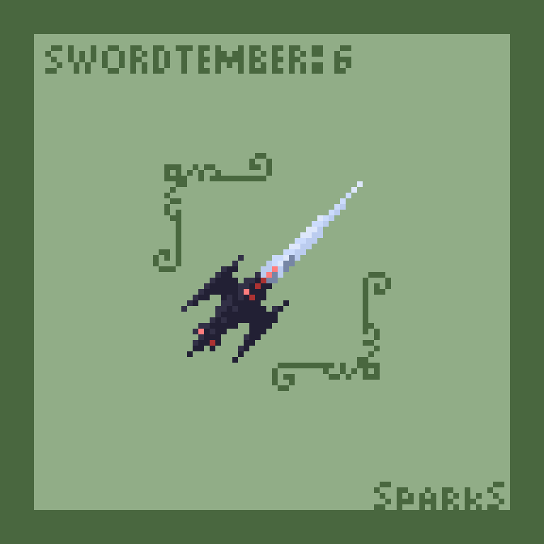 cheesepuff82's tweet photo. prompt list for this swordtember! Making them all 32x32 sprite size. #pixelart  #swordtember2025 Today's #swordtember prompt is #Vampire I'm following @PixelArtJourney prompt list this year https://t.co/sfnbGdwLuh