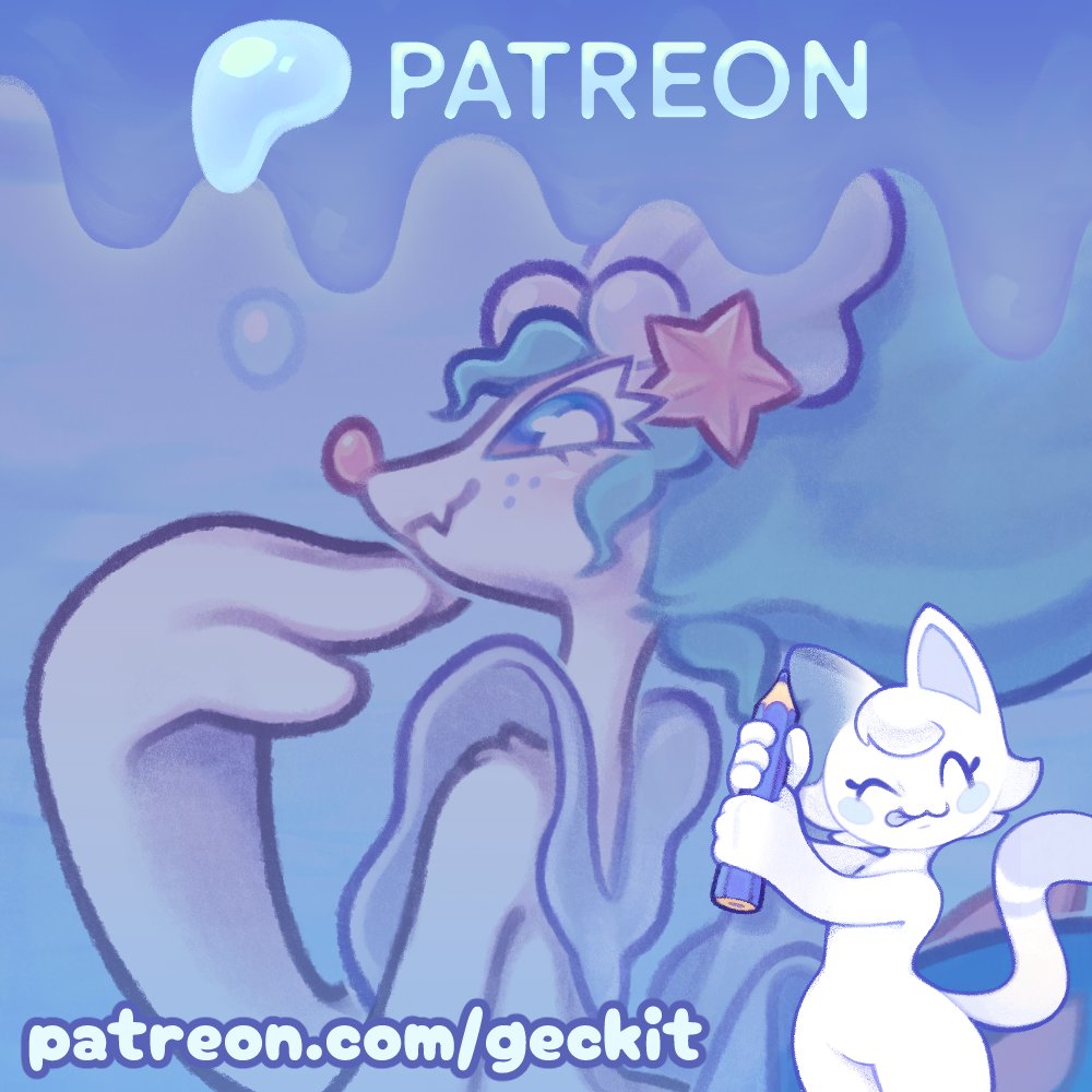 Finished up this Primarina 💙 

I've been posting my source files too if you wanna dig through my layers :D link in bio!