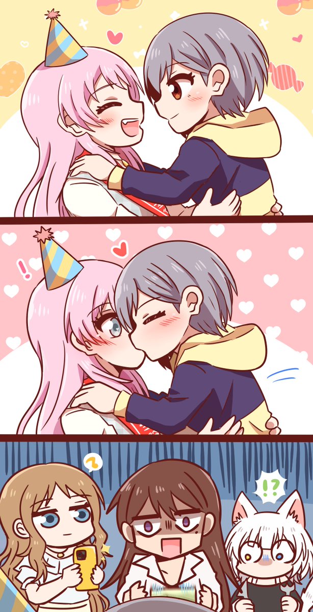 rkgk 愛音ちゃんお誕生日おめでとう🐧💕🎂
#千早愛音生誕祭2025 #千早愛音誕生祭2025　#MyGO!!!!! #bandoriart