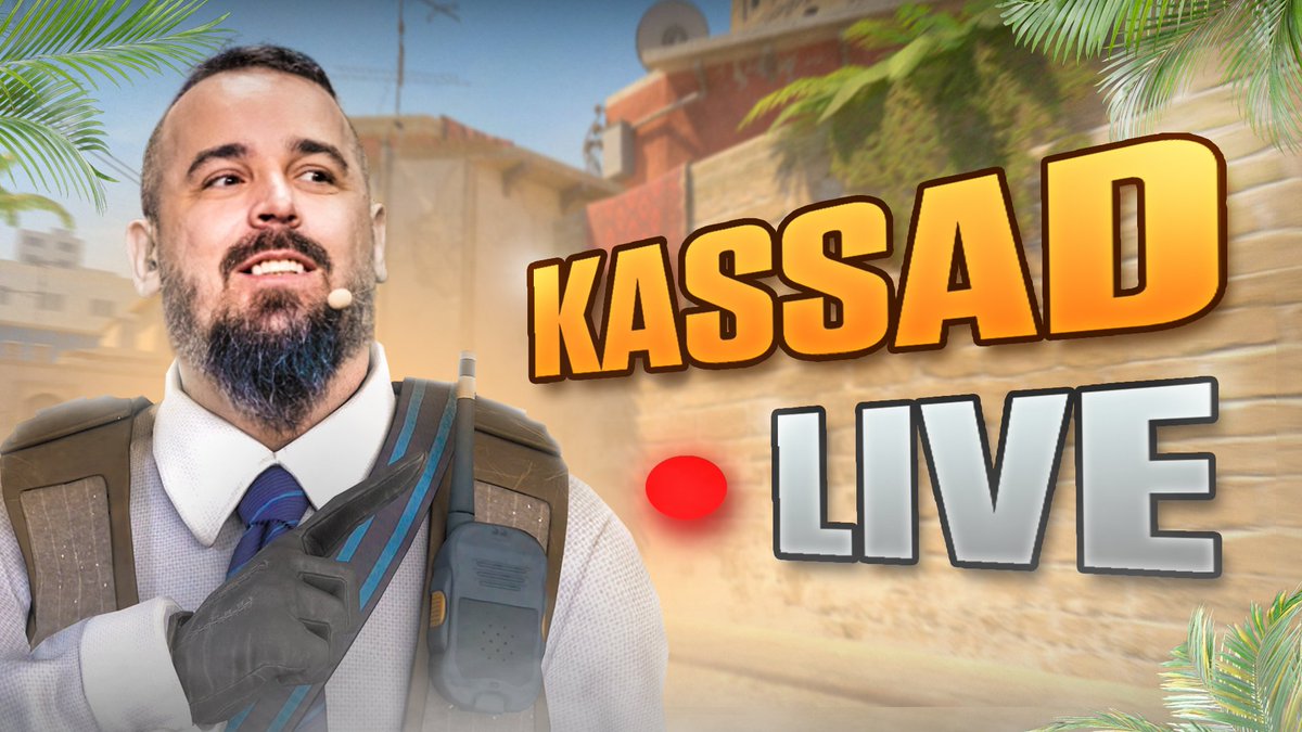 BozerDesigns's tweet image. Live stream thumbnail design for one and only @kassad 🙌🏼

#KeepCreating