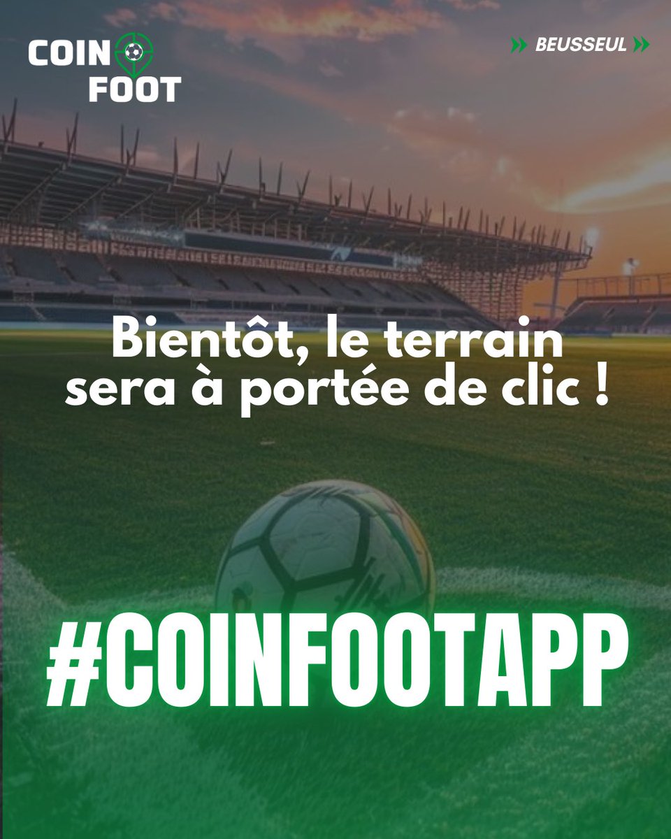 Le foot en 2 clics.
CoinFoot, la nouvelle façon de jouer. #COINFOOTAPP