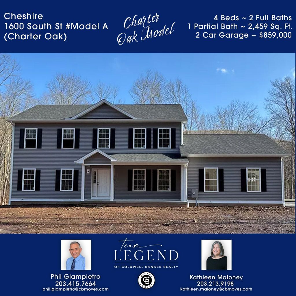 Phil Giampietro (@phil027) on Twitter photo Custom Built ~ New Construction
Team Legend
1600 S Main St # Model A (Charter Oak) Cheshire, CT 06410
4 Beds ~ 2 Full Baths ~ 1 Partial Bath ~ 2 Car Garage ~ $859,000
Visit the listing bit.ly/4gXYLvH
Call or text me at 203-415-7664
Email: Phil.Giampietro@CBmoves.com Custom Built ~ New Construction
Team Legend
1600 S Main St # Model A (Charter Oak) Cheshire, CT 06410
4 Beds ~ 2 Full Baths ~ 1 Partial Bath ~ 2 Car Garage ~ $859,000
Visit the listing bit.ly/4gXYLvH
Call or text me at 203-415-7664
Email: Phil.Giampietro@CBmoves.com