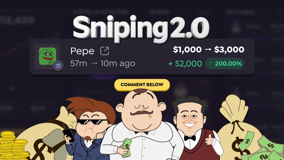 Fatty Traders 📊🍩!
What’s the biggest profit you’ve made from a single Sniping 2.0 trade? 💰

💬 Share your best result in the comments and show us what you’ve got!

#FATTY #FatBot #SnipingBot #Trading #Sniping20 #Web3 #Bot <a href="/fatty_io/">FATTY</a>