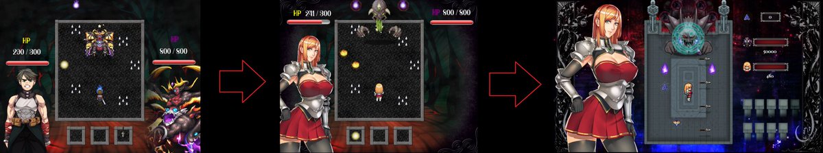 Maidens Madness 

#MaidensMadness #ツクール #NSFW #gamedev #hentaigame
#hgame #pixelart #erogame #lewd #lewdgame #adultgame

 Concept Flow