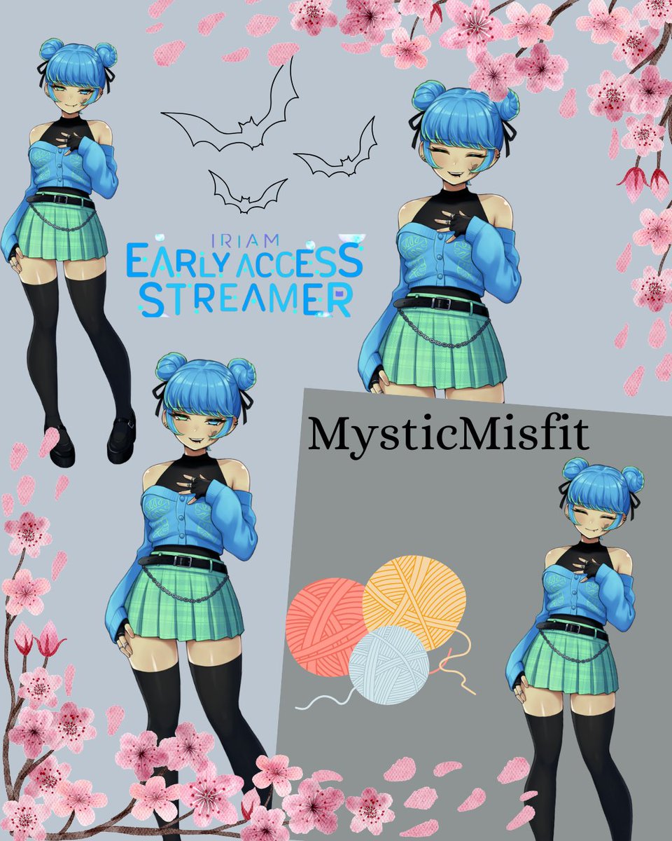 MysticMisfit (IRIAM PRE-DEBUT) (@mysticmisfit21) on Twitter photo Hi My Misfits! I have an announcement.
I’ll be an Early Access Streamer with <a href="/IRIAM_US/">IRIAM US|Virtual Streaming App</a>, where I can grow our coven of chaos!
My #JumpOnIRIAM Debut will be September 13th at 5:30pm EST! #IRIAMEarlyAccess
A thank you to my artist <a href="/sa1sa1sa27/">SAHARA🖌️Illustrator</a> for bringing MysticMisfit to life!!! Hi My Misfits! I have an announcement.
I’ll be an Early Access Streamer with <a href="/IRIAM_US/">IRIAM US|Virtual Streaming App</a>, where I can grow our coven of chaos!
My #JumpOnIRIAM Debut will be September 13th at 5:30pm EST! #IRIAMEarlyAccess
A thank you to my artist <a href="/sa1sa1sa27/">SAHARA🖌️Illustrator</a> for bringing MysticMisfit to life!!!