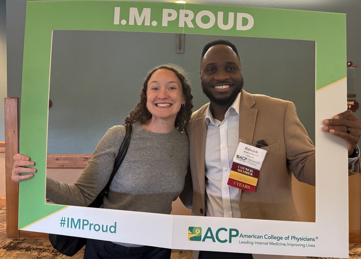 Had a great time at ⁦<a href="/WisconsinACP/">ACP - Wisconsin Chapter</a>⁩ seeing the cool nephrology cases from ⁦⁩ ⁦<a href="/MedicalCollege/">Medical College of Wisconsin</a>⁩ students!
